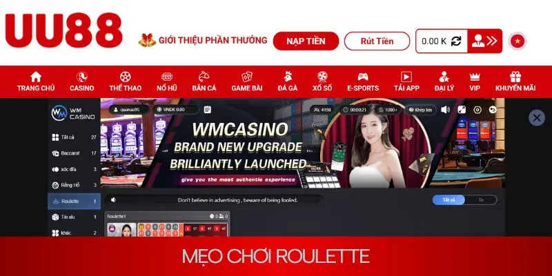 Mẹo chơi roulette thắng lớn đến từ các chuyên gia